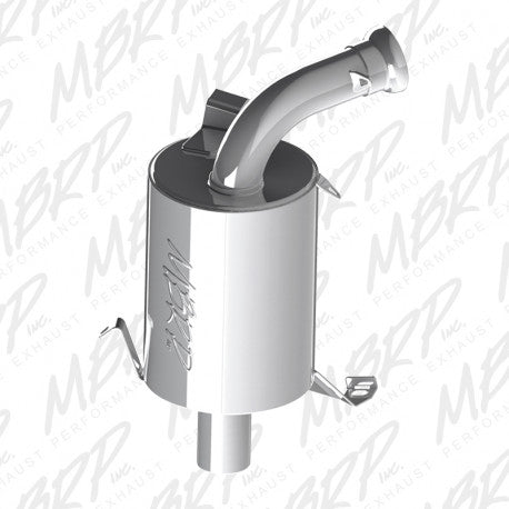 MBRP Trail Series Muffler- Ski-Doo 900 Ace XS and XM Chassis (Silencer) &#39;14-&#39;16